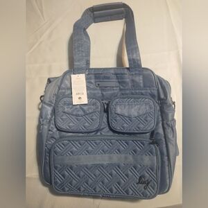 NWT Puddle Jumper LE Convertible Tote Bag Blue Moon